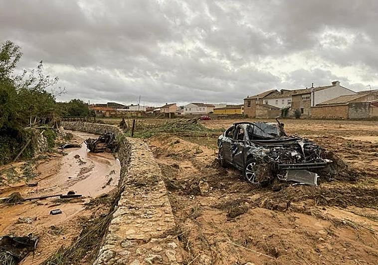 In pictures and video storm smashes into central Spain leaving several
